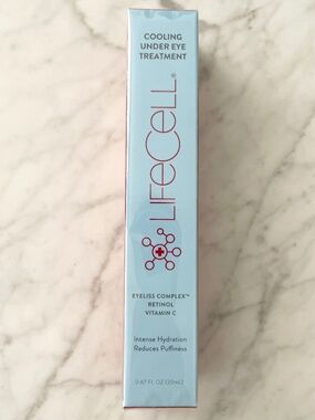 NWT LIFECELL Cooling Under Eye Treatment 20ml - Rejuvenating Clinical Skincare